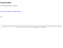 Tablet Screenshot of brandoutlet.org